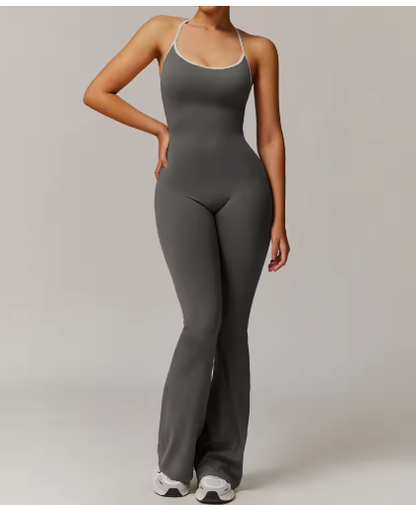 Beauty-Back Athletic Jumpsuit